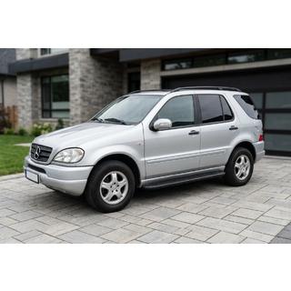 Sānu pakāpieni Bosphorus Black (2 gab., alumīnijs) Mercedes ML W163 1997–2005 foto 1