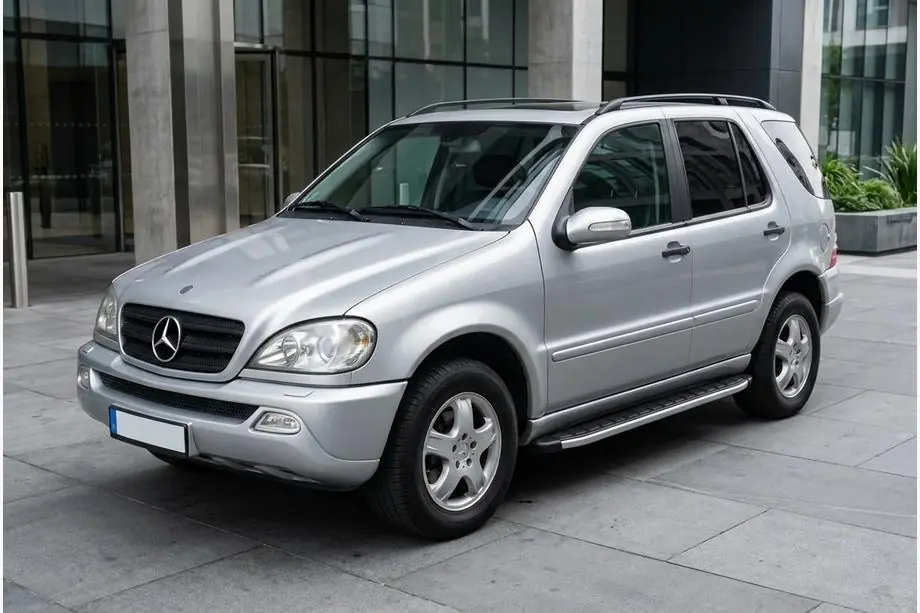 Mercedes ML W163 1997–2005 Sānu pakāpieni Fullmond (2 gab., alumīnijs) Image