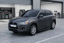 Mitsubishi ASX 2010–2023 Sānu sliekšņi Allmond Black (2 gab., alumīnijs) foto 1