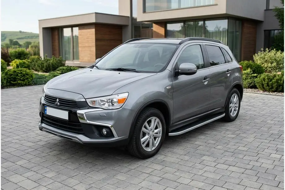 Mitsubishi ASX 2010–2023 Sānu pakāpieni Tayga Grey (2 gab., alumīnijs) Image