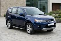 Mitsubishi Outlander 2006–2012 Sānu sliekšņi Duru (2 gab., alumīnijs) foto 1