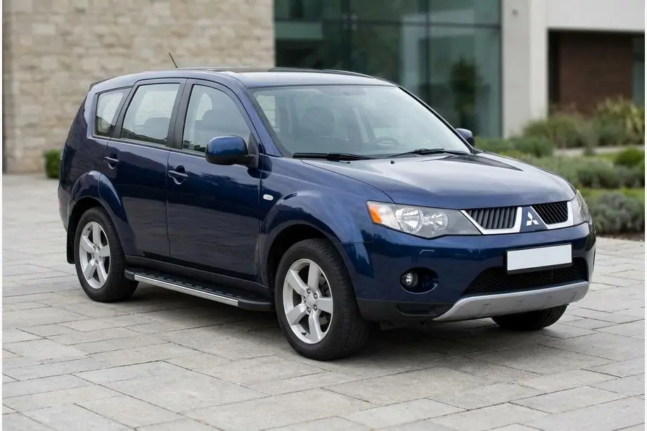 Mitsubishi Outlander 2006–2012 Sānu sliekšņi Duru (2 gab., alumīnijs) Image