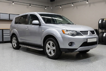 Mitsubishi Outlander 2006–2012 Sānu pakāpieni Maydos V1 (2 gab., alumīnijs ↗ nerūsējošais tērauds) foto 1
