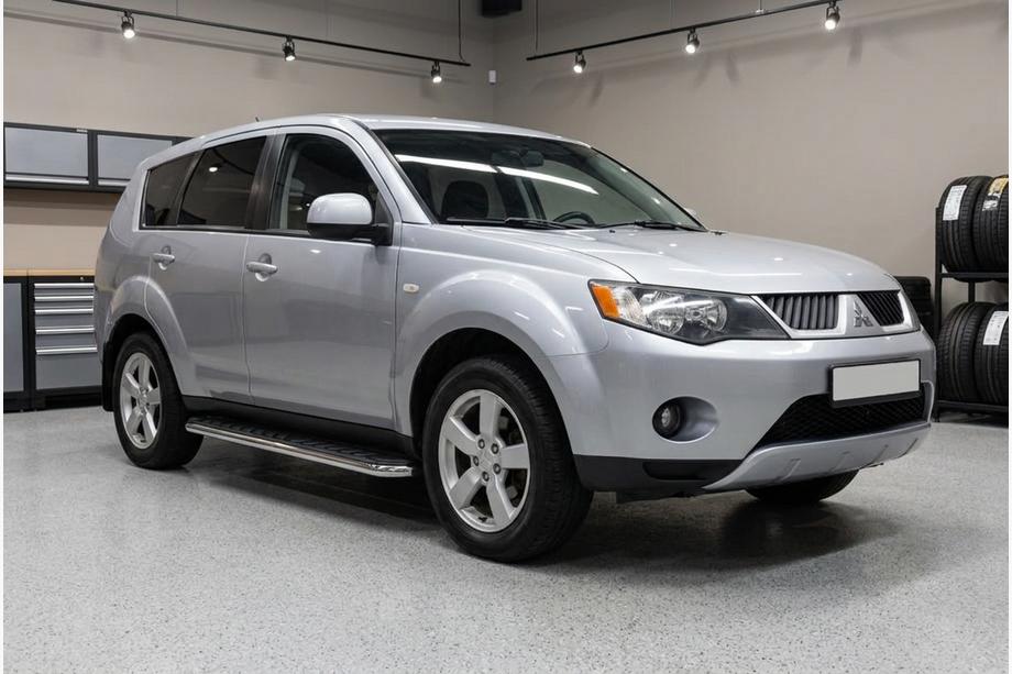 Mitsubishi Outlander 2006–2012 Sānu pakāpieni Maydos V1 (2 gab., alumīnijs ↗ nerūsējošais tērauds) Image