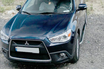 Mitsubishi Outlander 2006–2012 Sānu pakāpieni Tayga Grey (2 gab., alumīnijs) foto 4