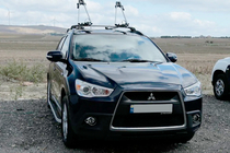 Mitsubishi Outlander 2006–2012 Sānu pakāpieni Tayga Grey (2 gab., alumīnijs) foto 12