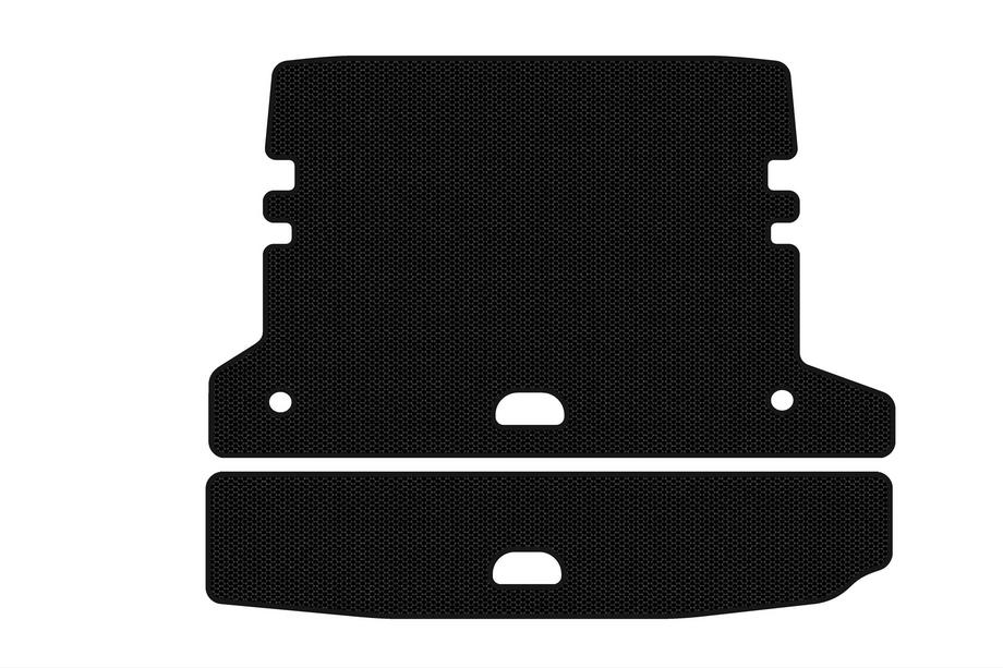 BMW 3. sērija F30/F31 2012–2019 Gumijas bagāžnieka paklājiņš Carsuit V-2 (F-31, melns) Image