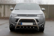 Mitsubishi Outlander 2012–2021 Kengurins WT004 (nerūsējošais tērauds) foto 3