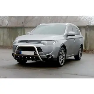 Kengurins WT004 (nerūsējošais tērauds) Mitsubishi Outlander 2012–2021 foto 2