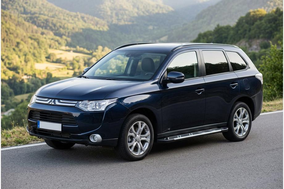 Mitsubishi Outlander 2012–2021 Sānu sliekšņi Sunrise (2 gab., alumīnijs) Image