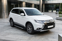 Mitsubishi Outlander 2012–2021 Sānu pakāpieni RedLine V1 (2 gab., alumīnijs) foto 1