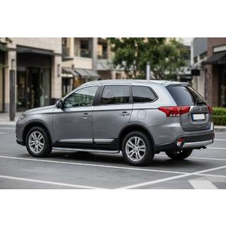 Sānu sliekšņi Tayga Grey (2 gab., alumīnijs) foto 1