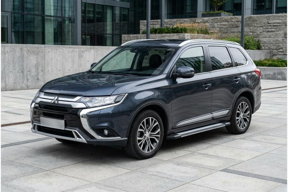 Mitsubishi Outlander 2012–2021 Sānu pakāpieni Rainbow (2 gab., alumīnijs) Image