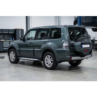 Sānu sliekšņi X5 tipa (2 gab., alumīnija) Mitsubishi Pajero Wagon IV 2006–2021 foto 1