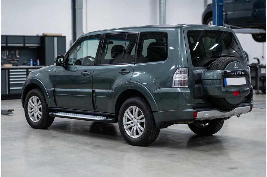 Mitsubishi Pajero Wagon IV 2006–2021 Sānu sliekšņi X5 tipa (2 gab., alumīnija) Image
