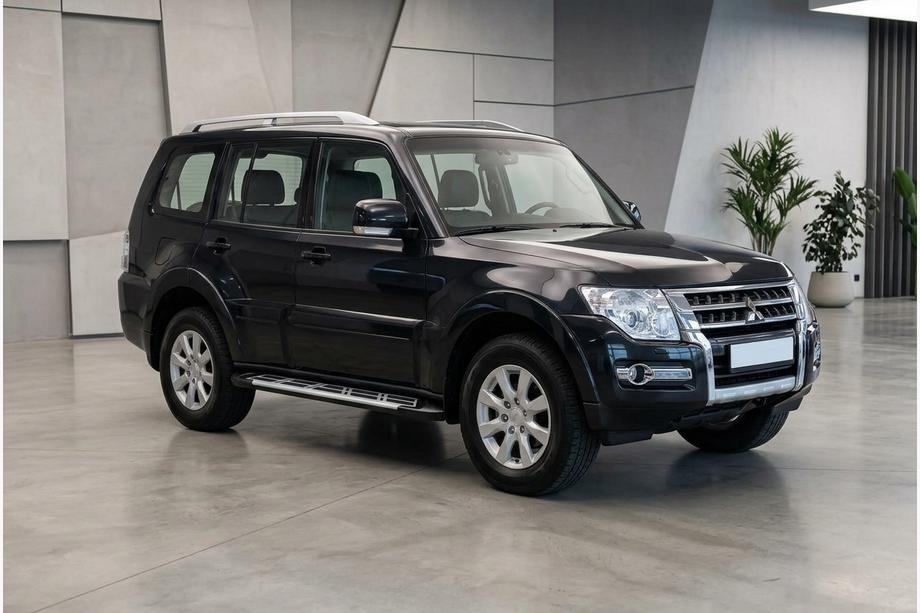 Mitsubishi Pajero Wagon IV 2006–2021 Sānu sliekšņi Sunrise (2 gab., alumīnijs) Image