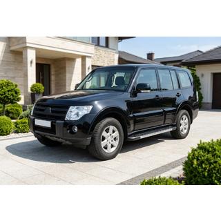 Sānu pakāpieni RedLine V1 (2 gab., alumīnijs) Mitsubishi Pajero Wagon IV 2006–2021 foto 1