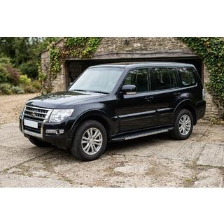 Sānu sliekšņi Duru (2 gab., alumīnijs) Mitsubishi Pajero Wagon IV 2006–2021 foto 1