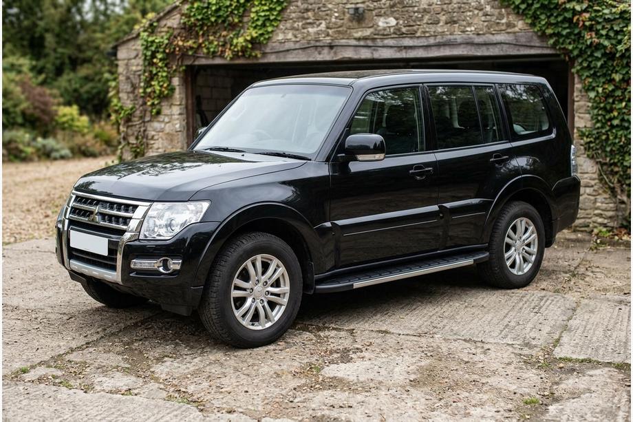 Mitsubishi Pajero Wagon IV 2006–2021 Sānu sliekšņi Duru (2 gab., alumīnijs) Image