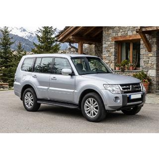 Sānu pakāpieni Bosphorus Black (2 gab., alumīnijs) Mitsubishi Pajero Wagon IV 2006–2021 foto 1
