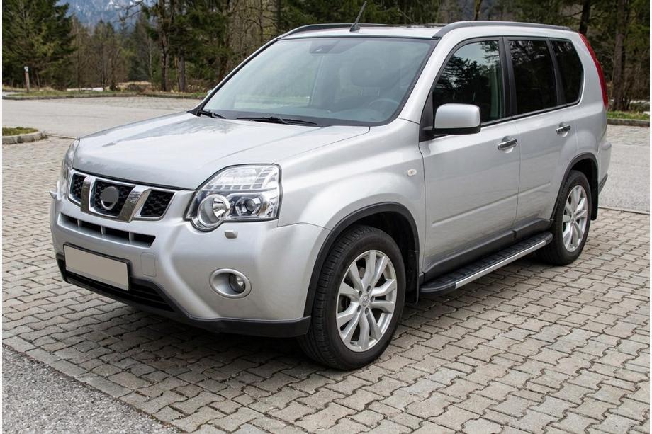Nissan X-trail T31 2007–2014 Sānu sliekšņi Duru (2 gab., alumīnijs) Image
