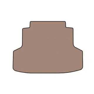Gumijas bagāžnieka paklājiņš Carsuit (Bēšs)