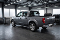 Nissan Navara 2006–2015 Sānu sliekšņi Duru (2 gab., alumīnijs) foto 1