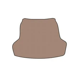 Gumijas bagāžnieka paklājiņš Carsuit (SD, bēšs)