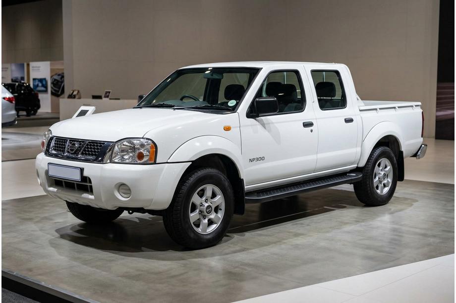 Nissan NP300 1999–2015 Sānu sliekšņi Allmond Black (2 gab., alumīnijs) Image