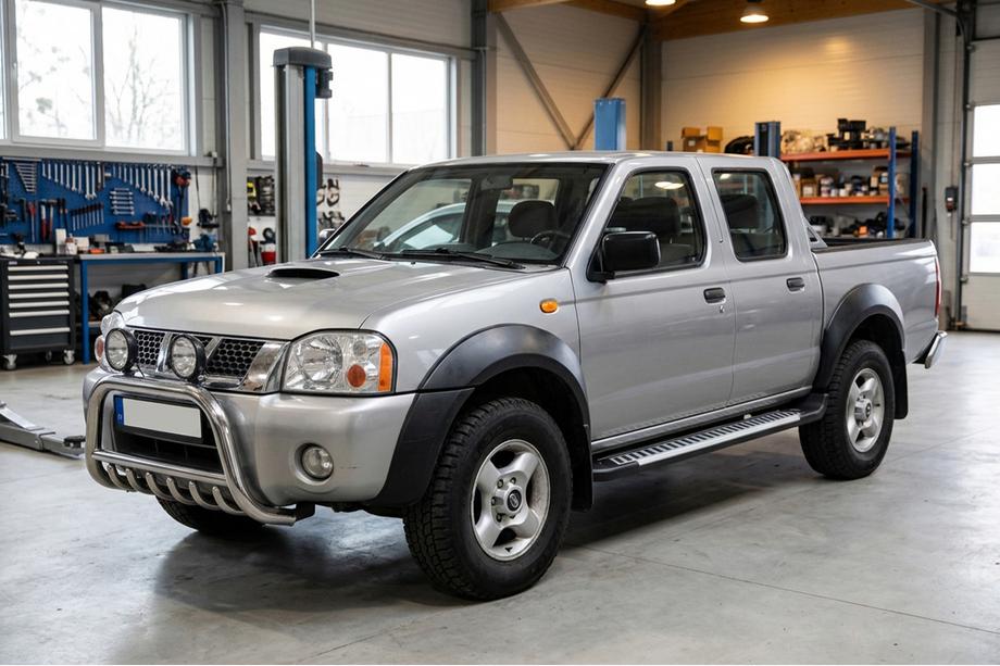 Nissan NP300 1999–2015 Sānu sliekšņi Line (2 gab., alumīnijs) Image