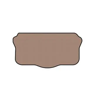Gumijas bagāžnieka paklājiņš Carsuit (HB, bēšs)