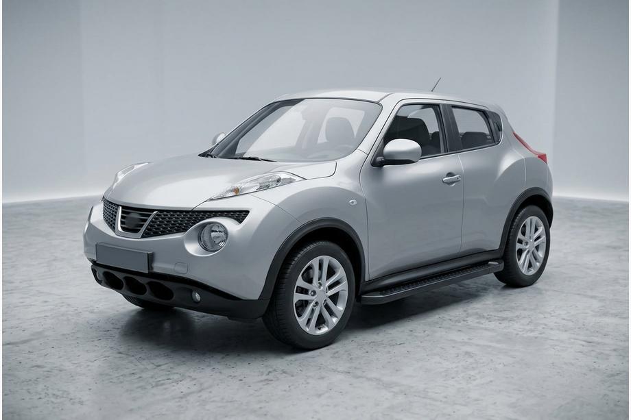 Nissan Juke 2010–2019 Sānu sliekšņi Allmond Black (2 gab., alumīnijs) Image
