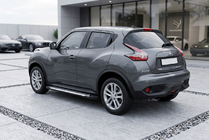 Nissan Juke 2010–2019 Sānu sliekšņi Line (2 gab., alumīnijs) foto 1