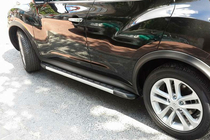 Nissan Juke 2010–2019 Sānu sliekšņi Duru (2 gab., alumīnijs) foto 1