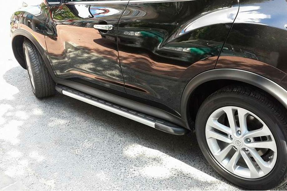 Nissan Juke 2010–2019 Sānu sliekšņi Duru (2 gab., alumīnijs) Image