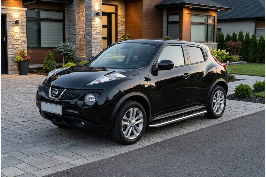 Nissan Juke 2010–2019 Sānu pakāpieni Maydos V1 (2 gab., alumīnijs ↗ nerūsējošais tērauds) Image