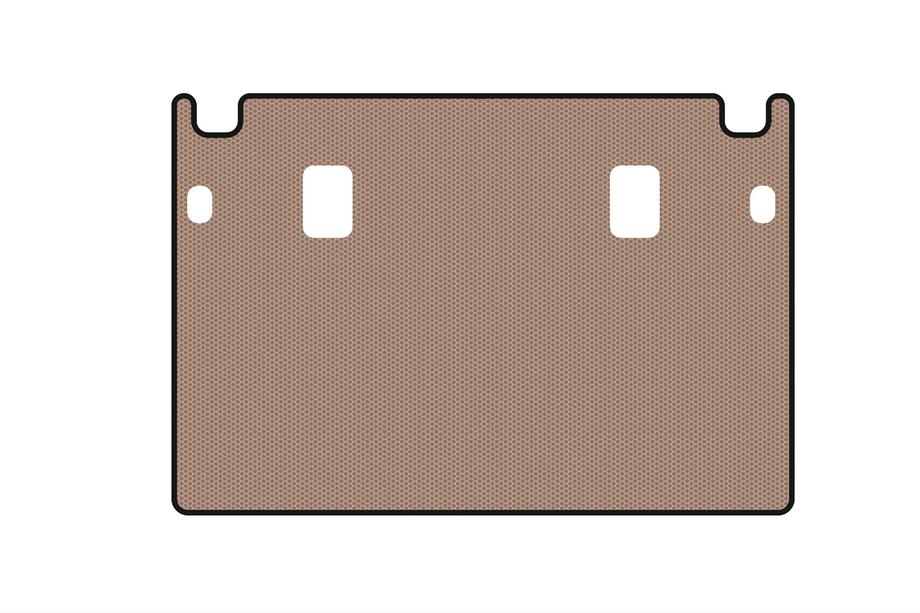 Toyota 4Runner 2009–2024 Gumijas bagāžnieka paklājiņš Carsuit (2014-2024, 7-vietīgs, bēšs) Image