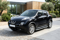 Nissan Juke 2010–2019 Sānu pakāpieni Tayga Grey (2 gab., alumīnijs) foto 1