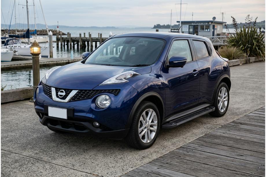 Nissan Juke 2010–2019 Sānu sliekšņi RedLine Black (2 gab., alumīnijs) Image