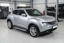 Nissan Juke 2010–2019 Sānu pakāpieni Rainbow (2 gab., alumīnijs) foto 1
