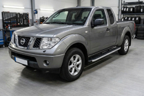 Nissan NP300 1999–2015 Sānu pakāpieni Fullmond (2 gab., alumīnijs) foto 1