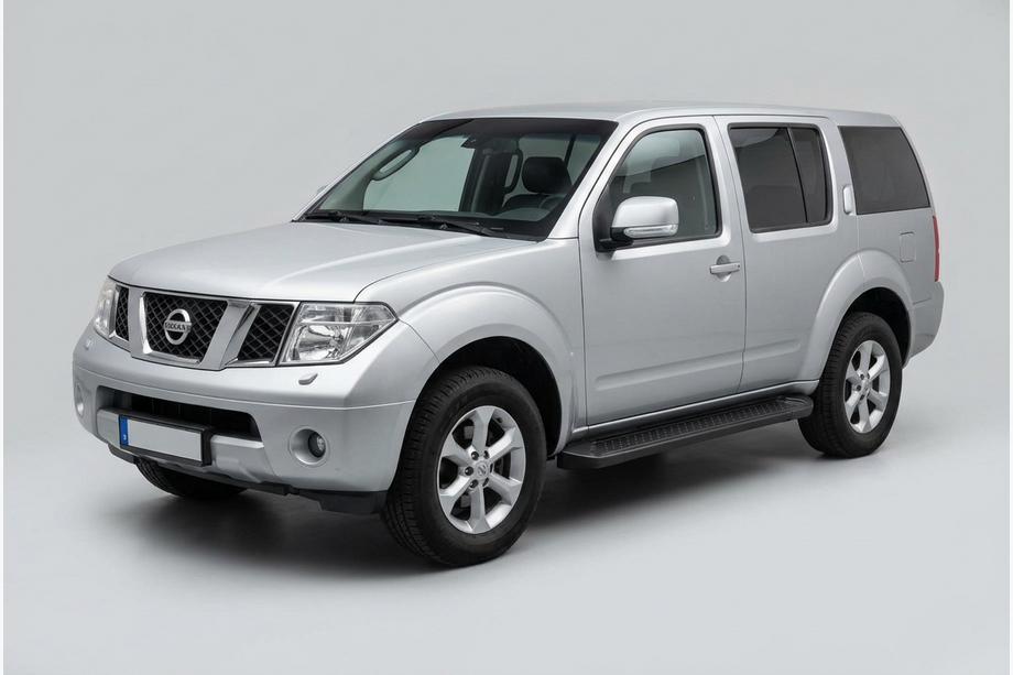 Nissan Pathfinder R51 2005–2014 Sānu sliekšņi Allmond Black (2 gab., alumīnijs) Image