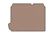 Citroen C-4 2010–2018 Gumijas bagāžnieka paklājiņš Carsuit (HB, bēšs) foto 1