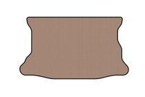 Honda FIT/Jazz 2002–2008 Gumijas bagāžnieka paklājiņš Carsuit (2001-2008, HB, beige) foto 1