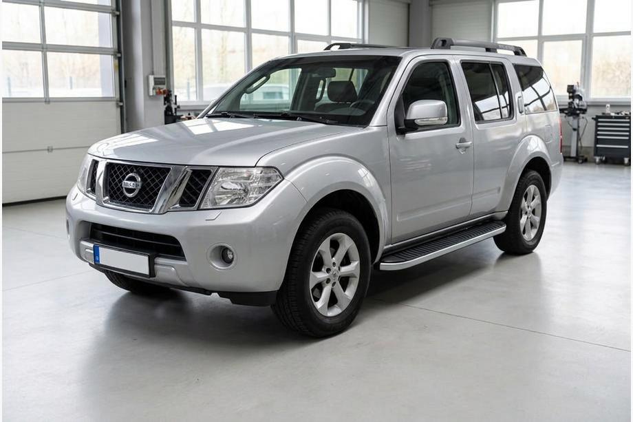 Nissan Pathfinder R51 2005–2014 Sānu pakāpieni Tayga Grey (2 gab., alumīnijs) Image