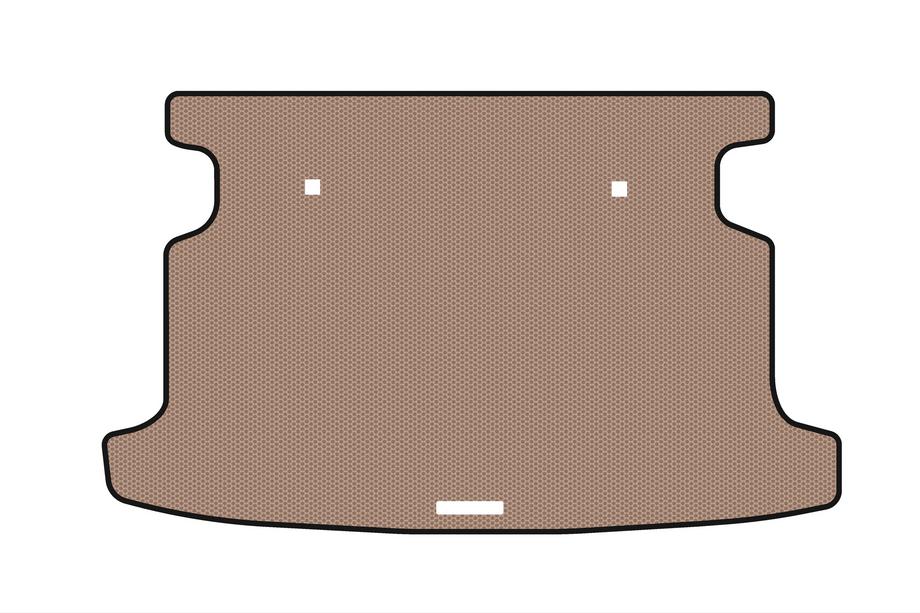 Toyota Corolla 2002–2007 Gumijas bagāžnieka paklājiņš Carsuit (HB, bēšs) Image