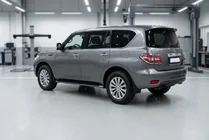 Nissan Patrol Y62 2010–2024 Sānu pakāpieni Bosphorus Black (2 gab., alumīnijs) foto 1