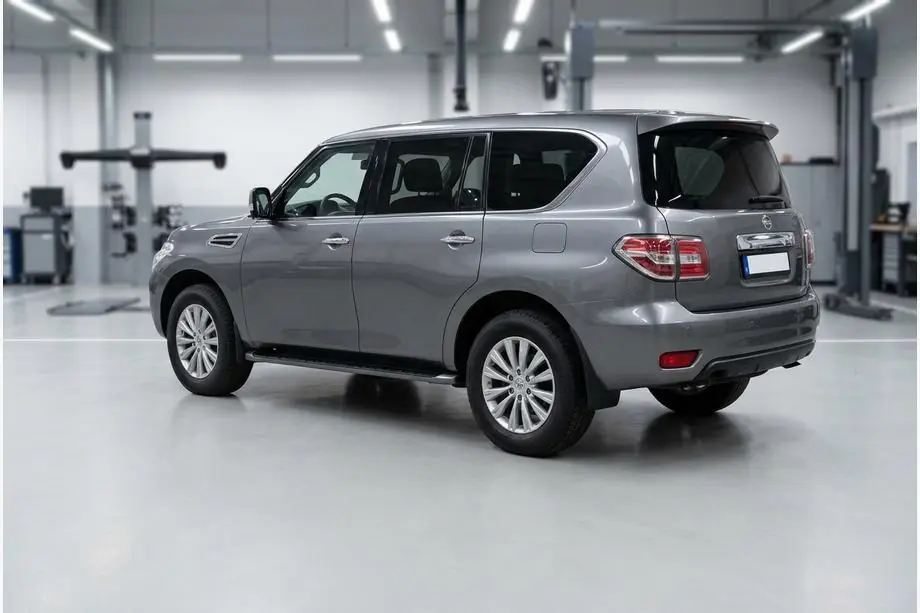 Nissan Patrol Y62 2010–2024 Sānu pakāpieni Bosphorus Black (2 gab., alumīnijs) Image
