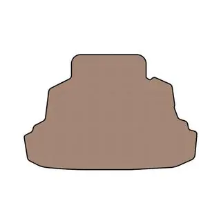 Gumijas bagāžnieka paklājiņš Carsuit (SD, bēšs)