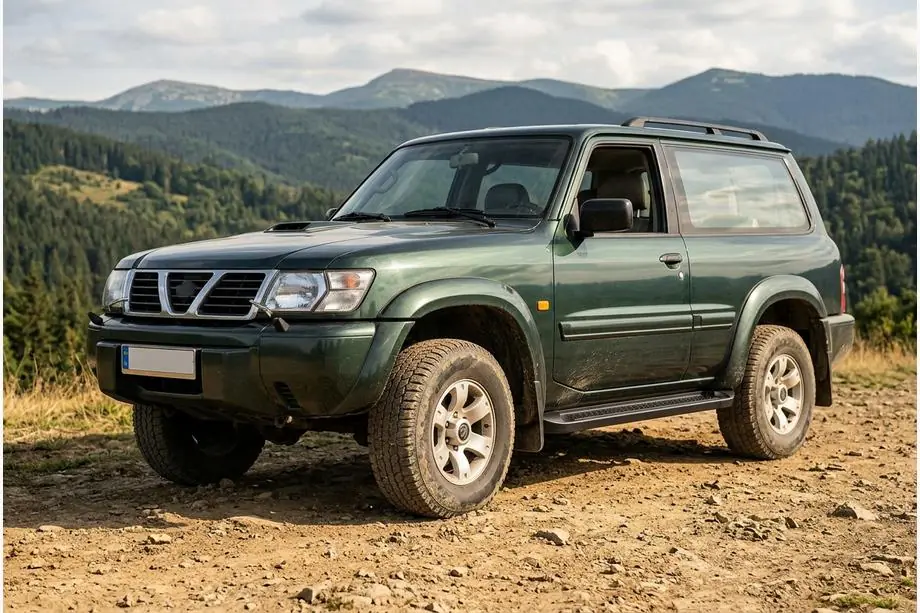 Nissan Patrol Y61 1997–2011 Sānu sliekšņi Allmond Black (2 gab., alumīnijs) Image